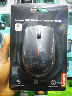 Lenovo 300 Wireless Compact Mouse