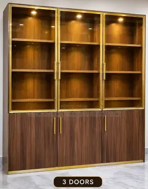 WHK-X7-3mex Executive Book Case 3 Doors
