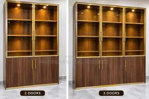 WHK-X7-3mex Executive Book Case 3 Doors