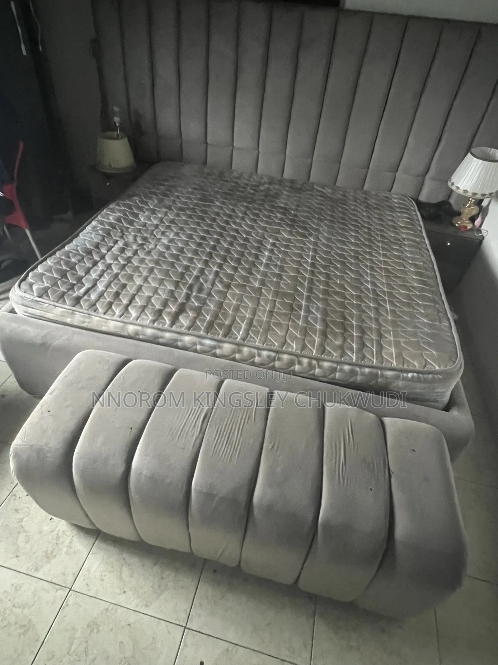 Bedframe With Orthopedic Bed