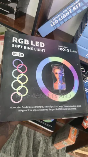 RGB Led Soft Ring Light M26