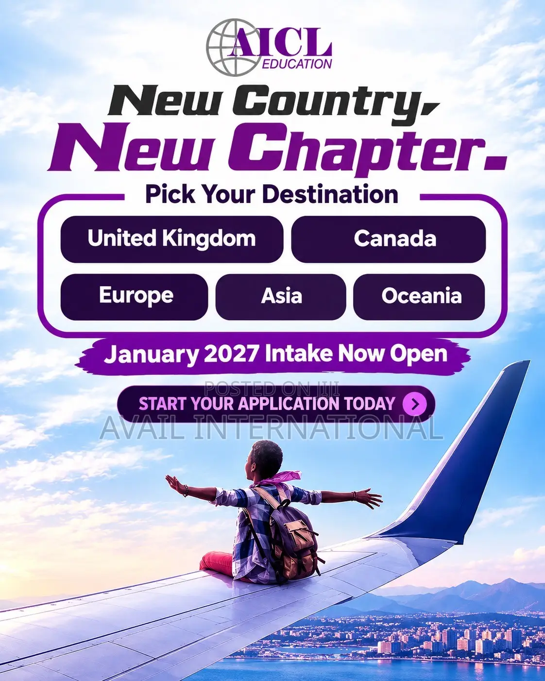Application for January 2027 Is Open