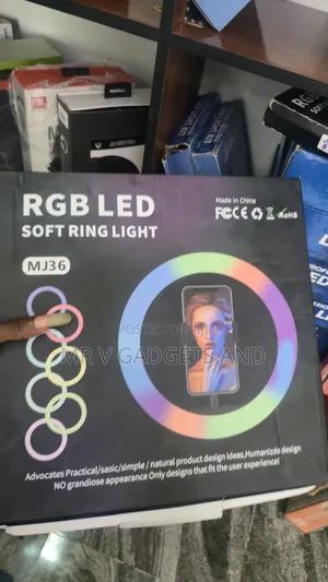 RGB Led Soft Ring Light MJ36