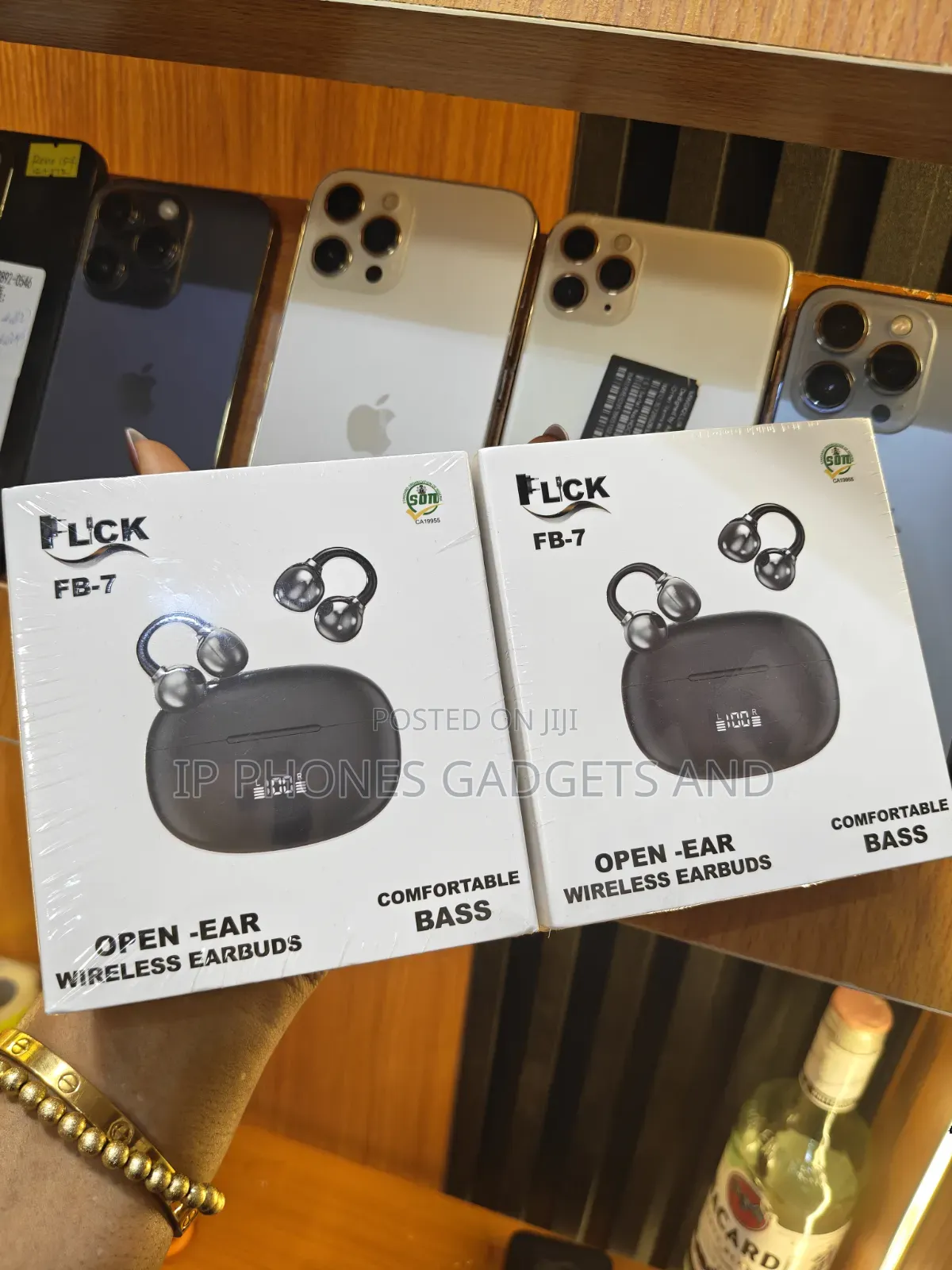 Flick Open Ear Wireless Earbud