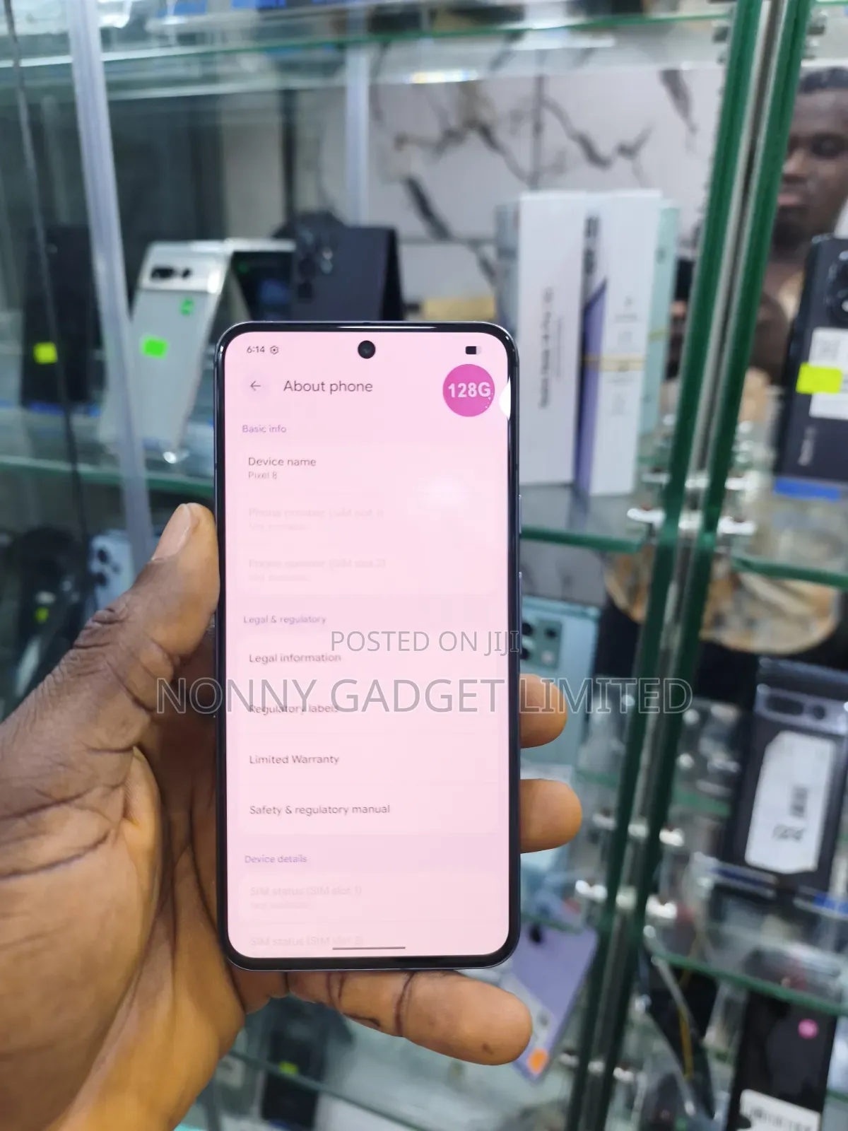 Google Pixel 8 128 GB Black
