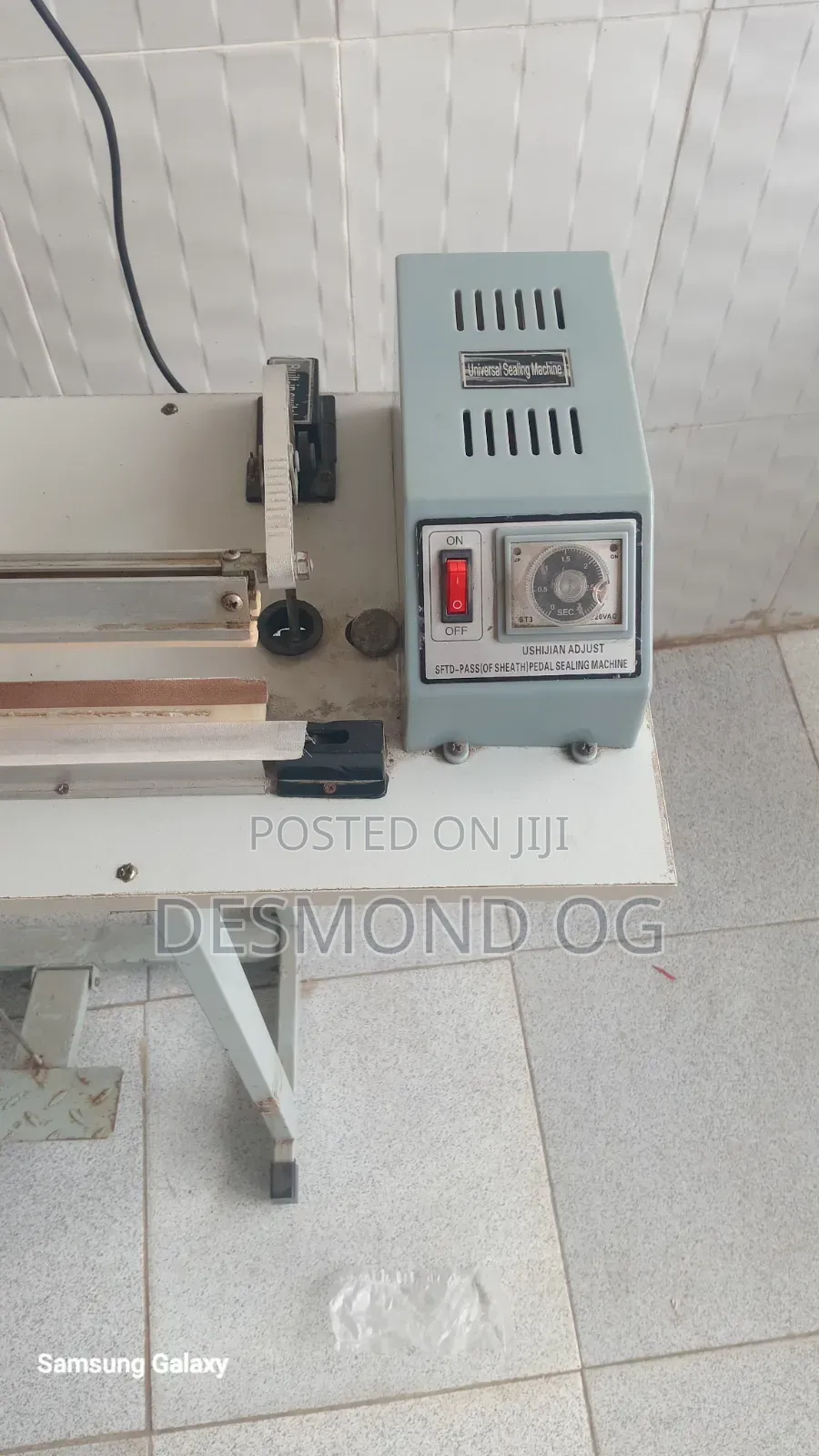 Sealing and Cutting Machine