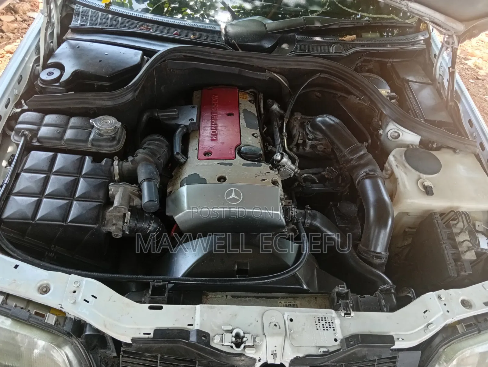 Mercedes-Benz C230 2001 White