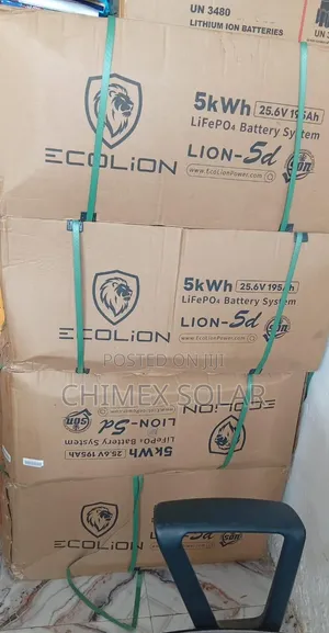 5kwh Eco Lion Lithium Batteries