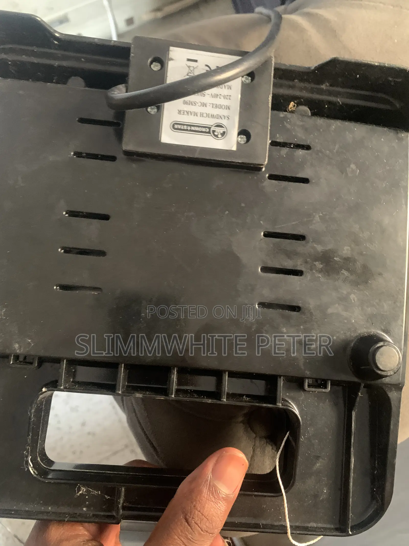 Crown Star Sandwich Maker (New)