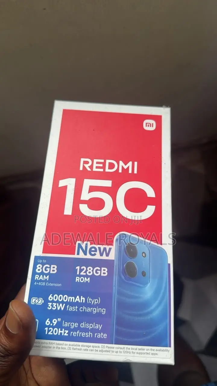 Xiaomi Redmi 15C 128 GB Black