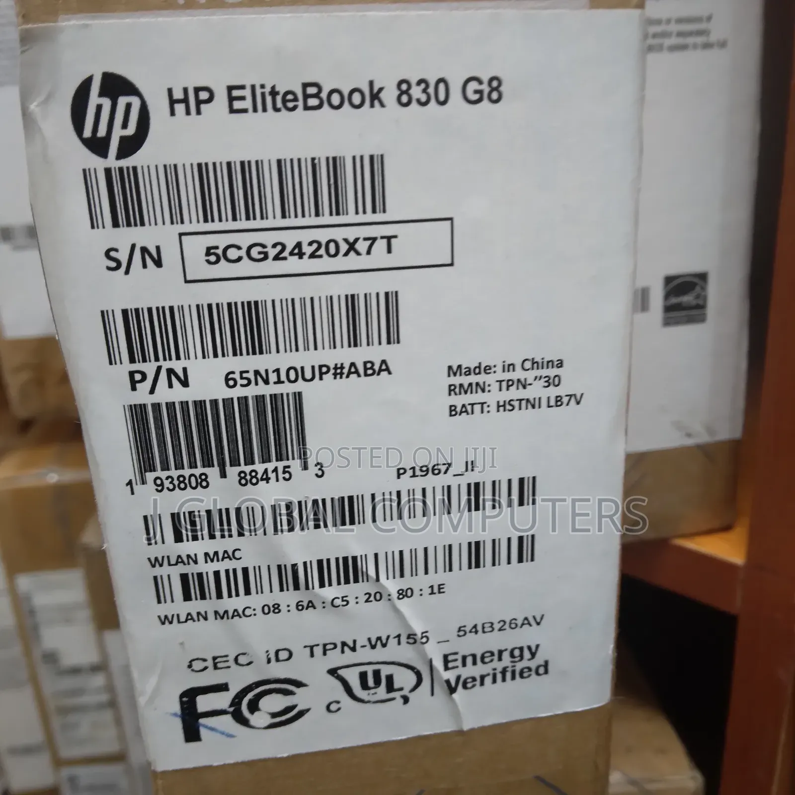 New Laptop HP EliteBook 830 G8 16GB Intel Core i7 SSD 512GB