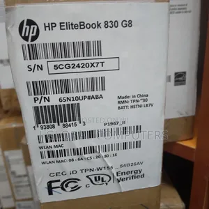 New Laptop HP EliteBook 830 G8 16GB Intel Core i7 SSD 512GB