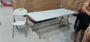 6ft Rectangular Table by 10steaters