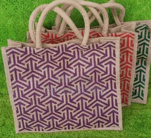 Jute Bags for Souvenirs (12pcs)