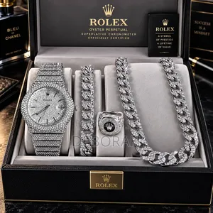  Stone Rolex Set,
Comes in a Box