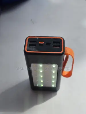 Power Bank With an Integrated LED Camping Light Matrix