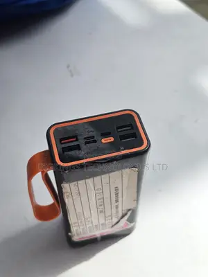 Power Bank With an Integrated LED Camping Light Matrix