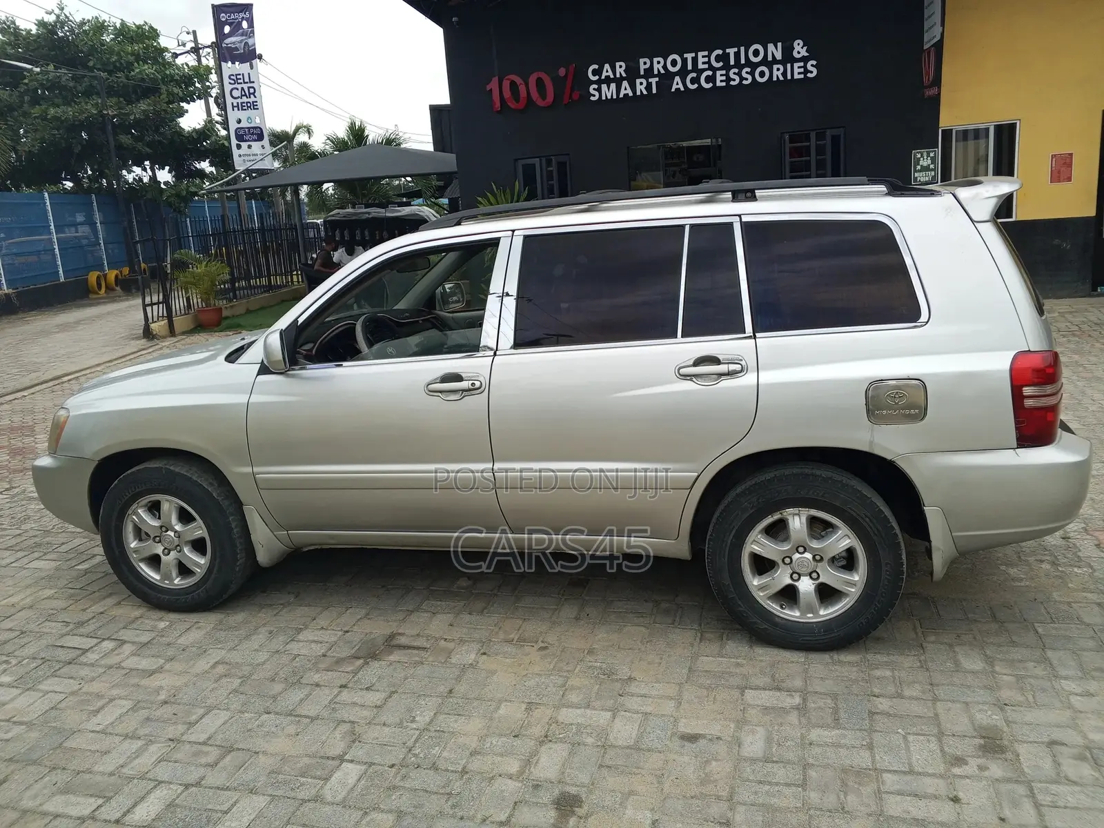 Toyota Highlander 2002 Silver