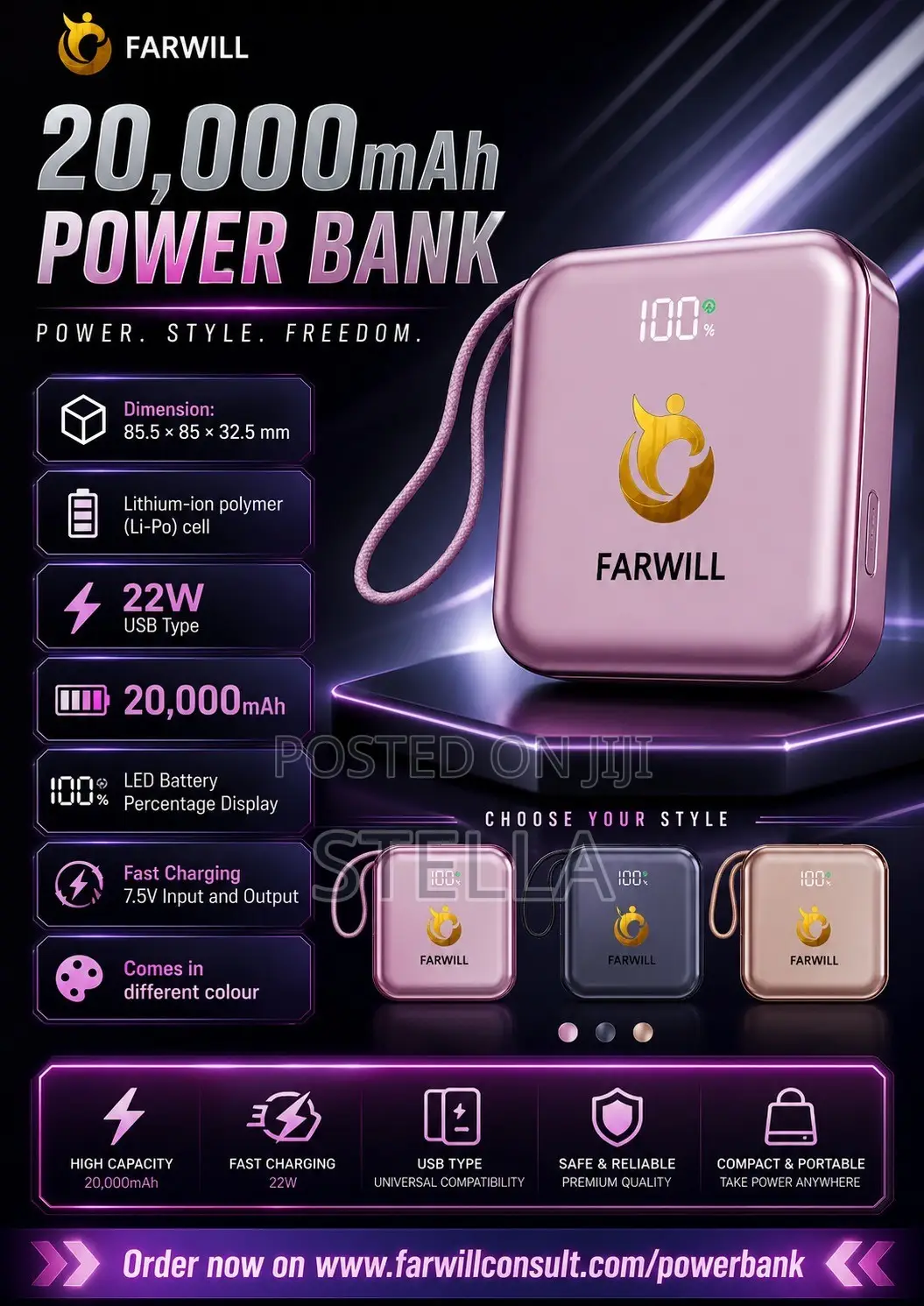 Durable Power-Bank
