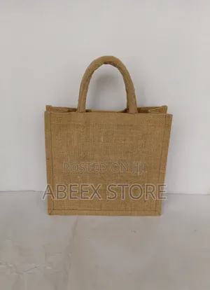 Plain Jute Souvenirs Bag (12pcs)