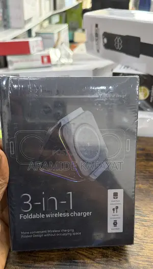 Wireless 3in1 Foldable Charger