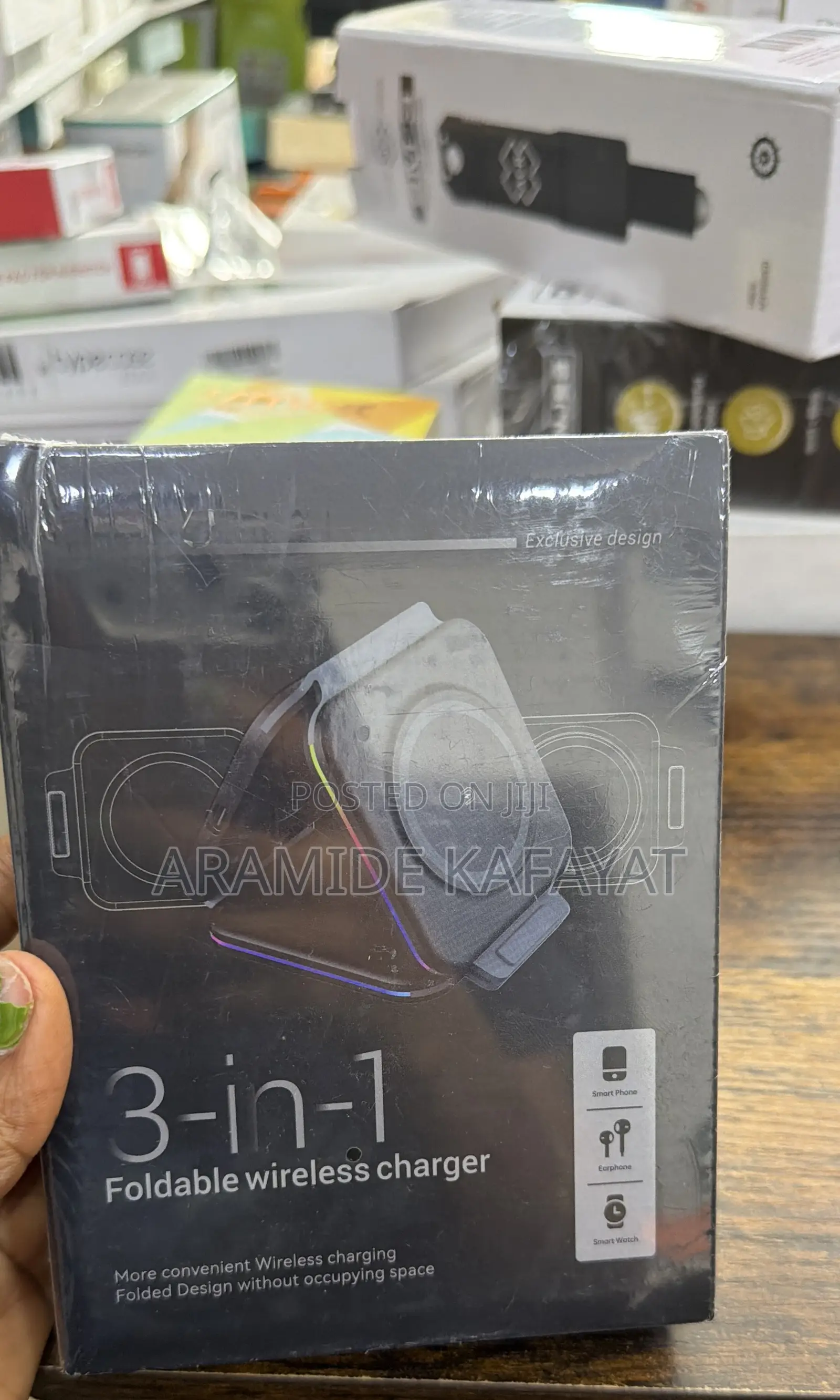 Wireless 3in1 Foldable Charger