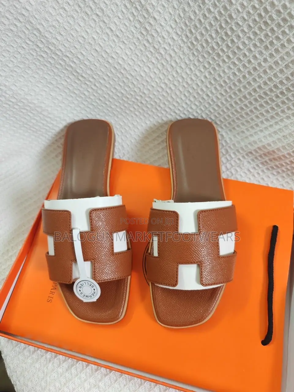Hermes Flat Slippers