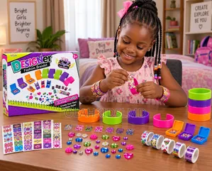 DIY Fashion Bracelet Jewelry Making Kit for Kids 5+
