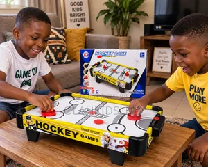 Kids Air Hockey Table Game With Electric Fan, 3+