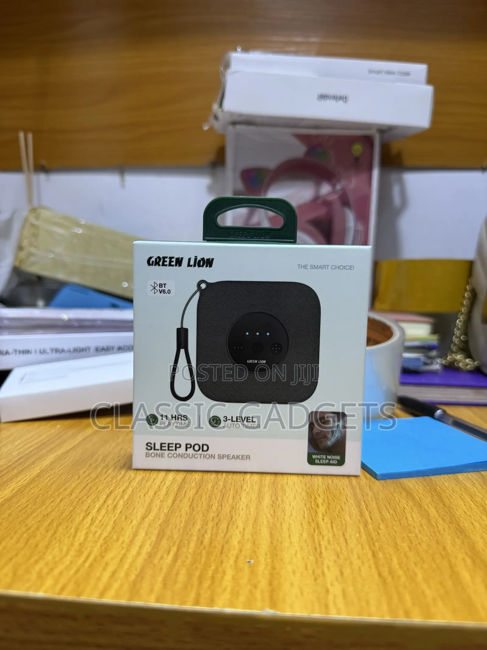 Green Lion Sleep Pod Bone Conduction Speaker