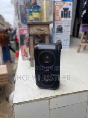 Rechargeable Bluetooth Sound System Speaker With Lights - Lagos