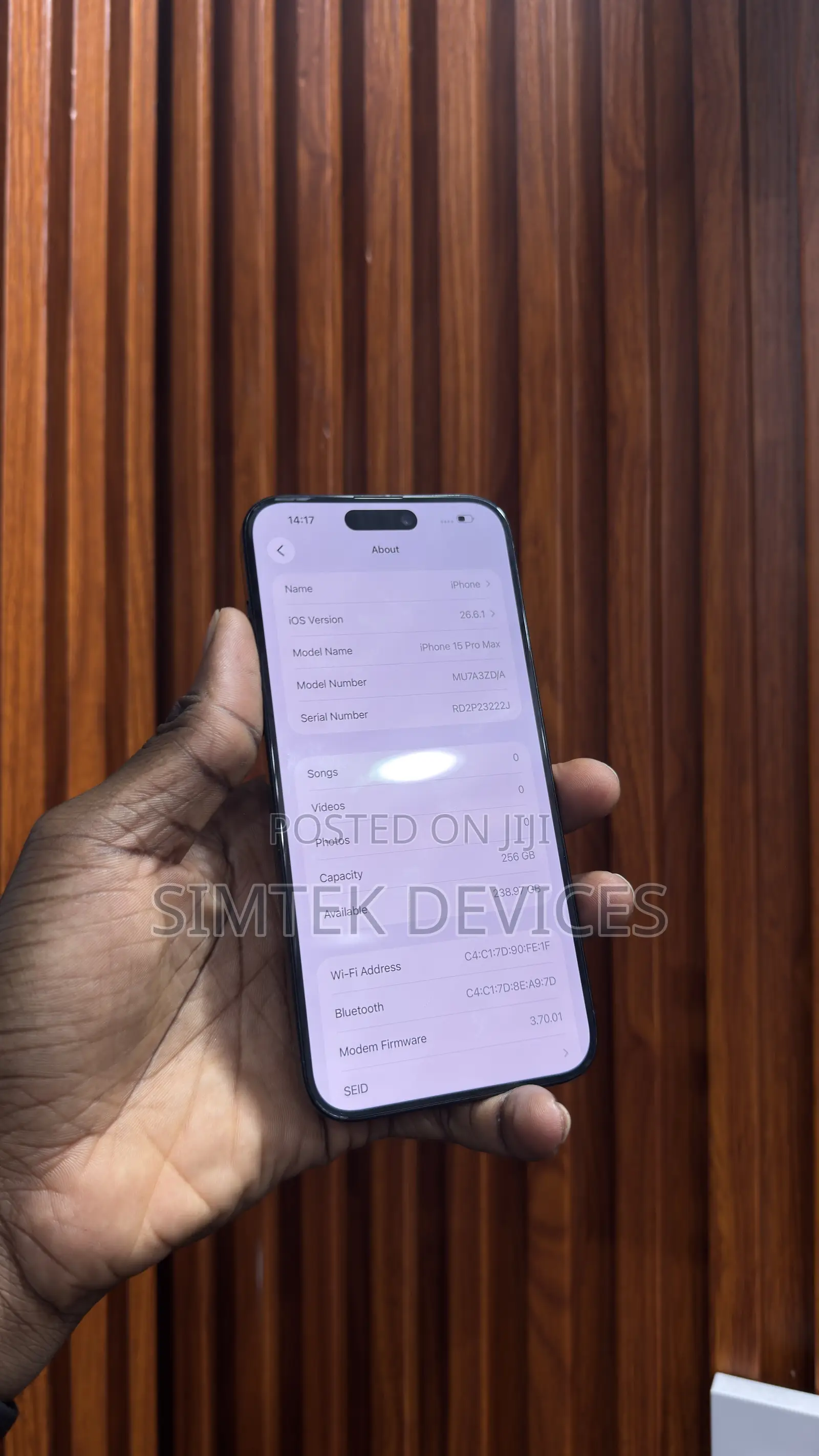 Apple iPhone 15 Pro Max 256 GB Blue