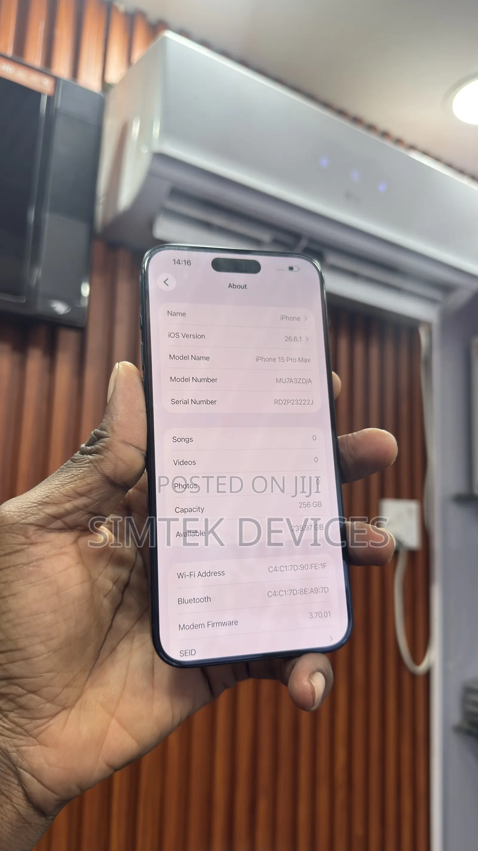 Apple iPhone 15 Pro Max 256 GB Blue