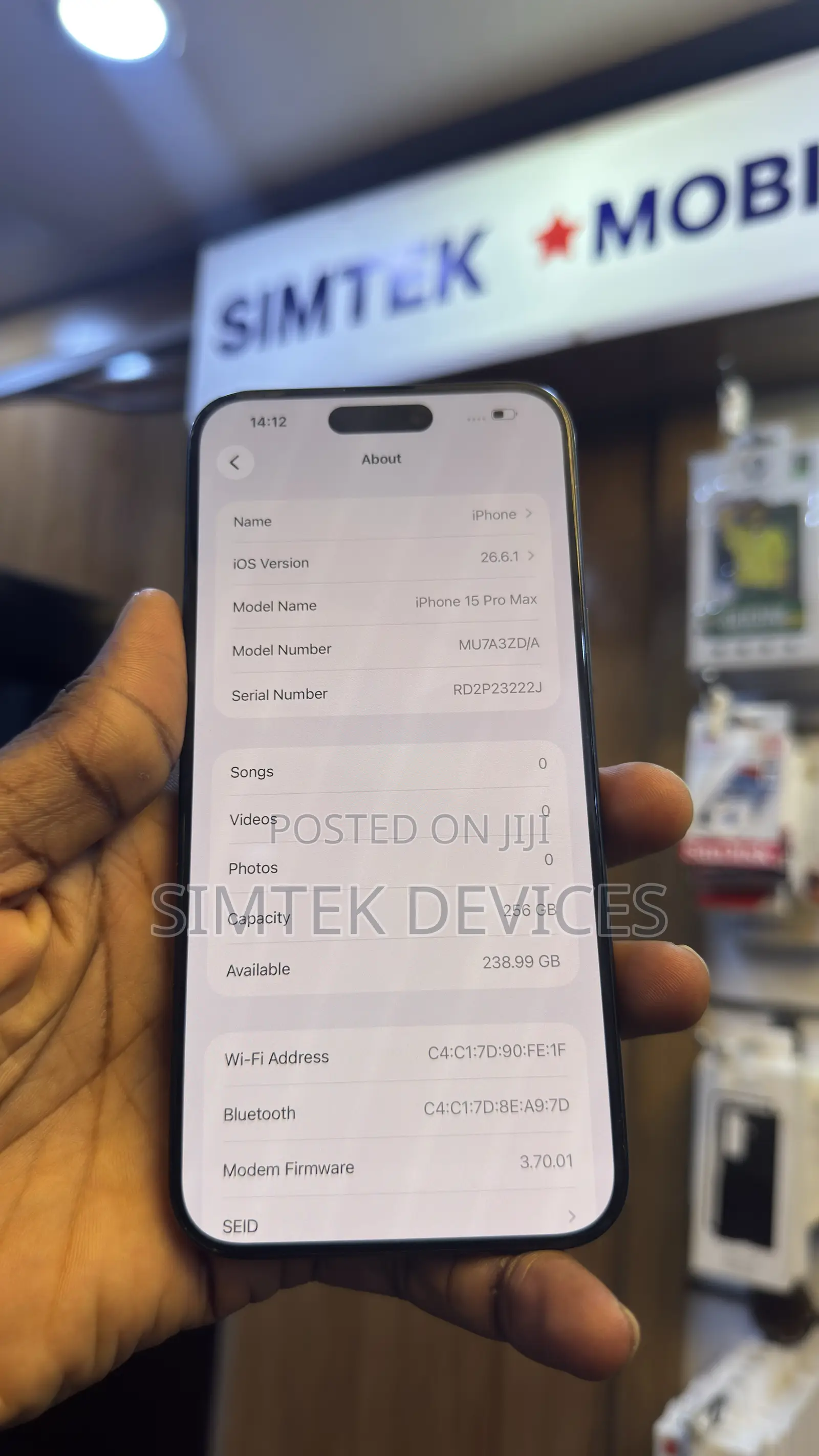 Apple iPhone 15 Pro Max 256 GB Blue