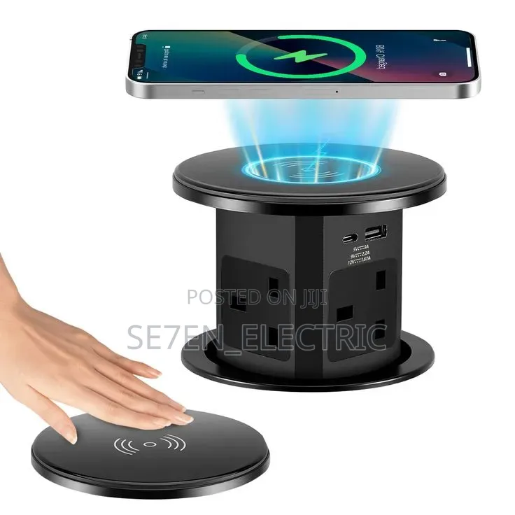 Wireless Charger Pop Up Socket