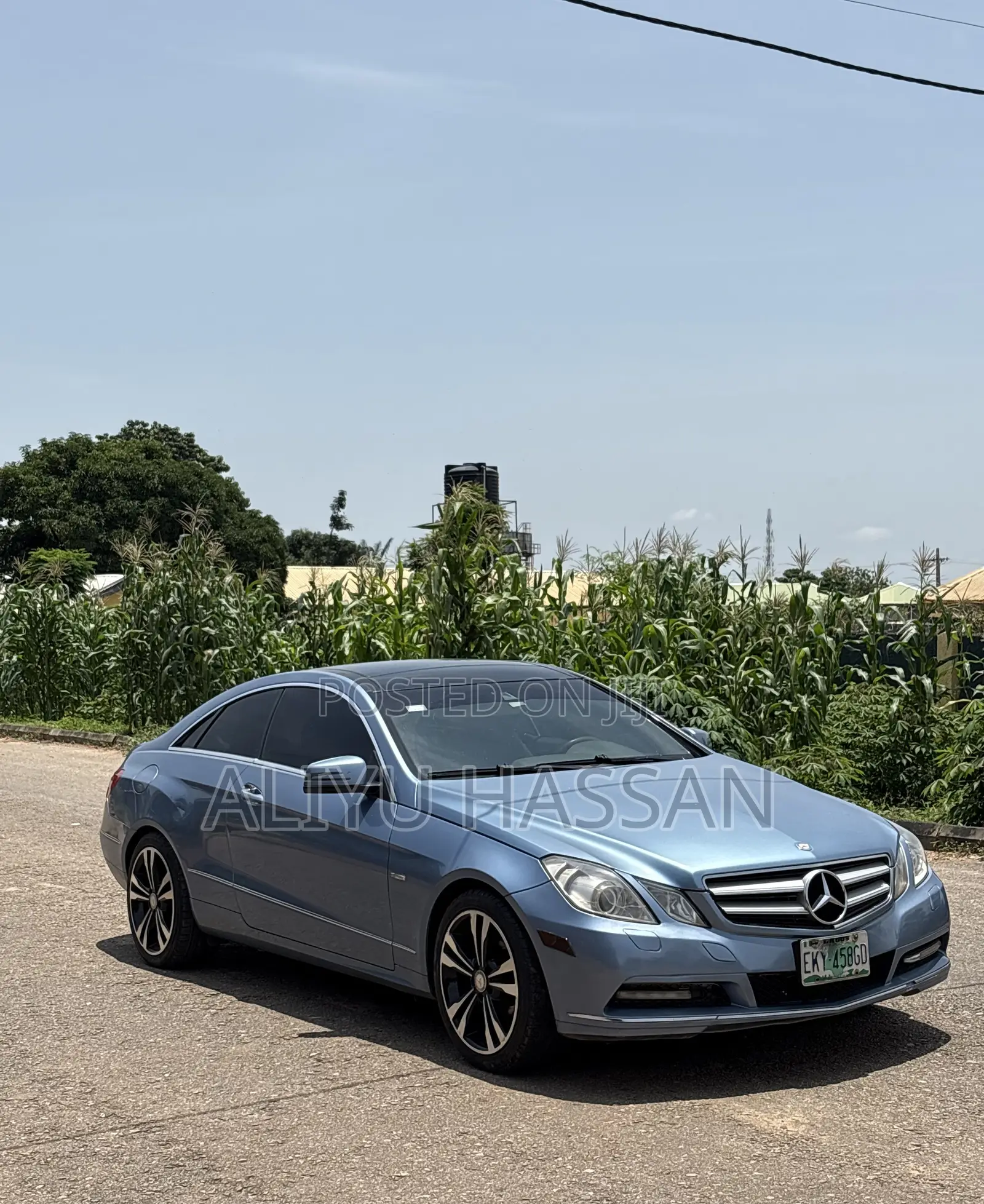 Mercedes-Benz E350 2012 Blue