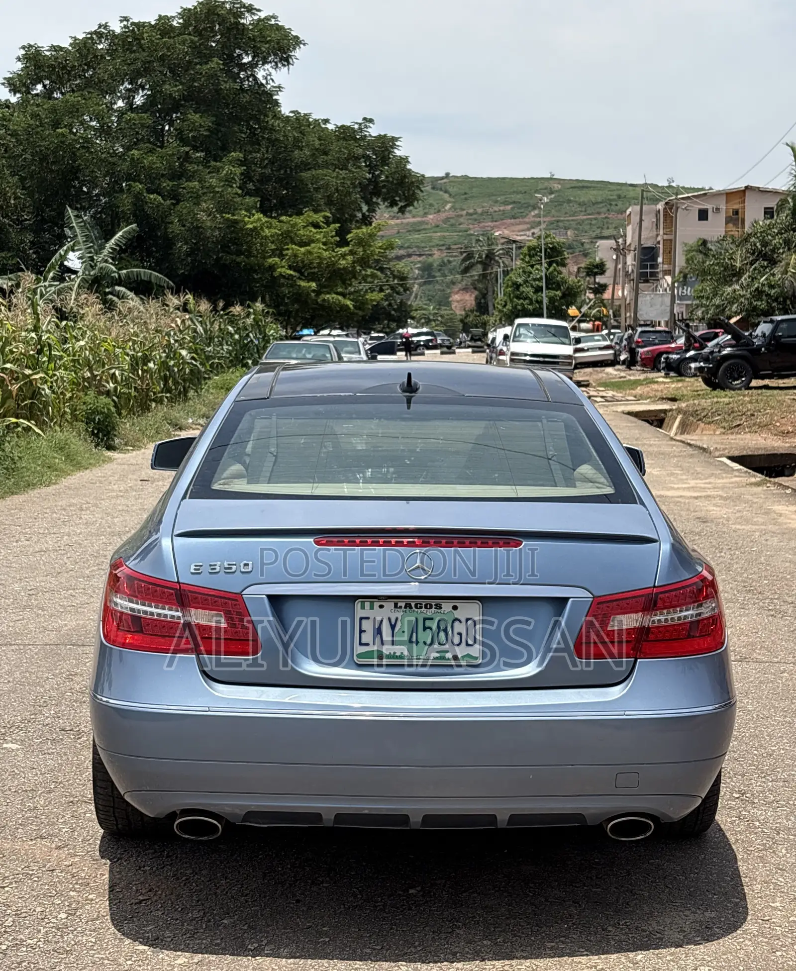 Mercedes-Benz E350 2012 Blue
