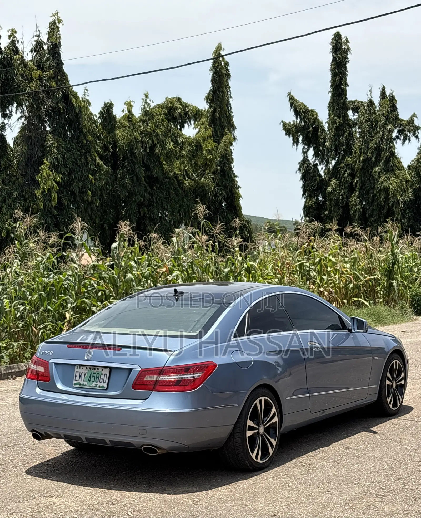 Mercedes-Benz E350 2012 Blue