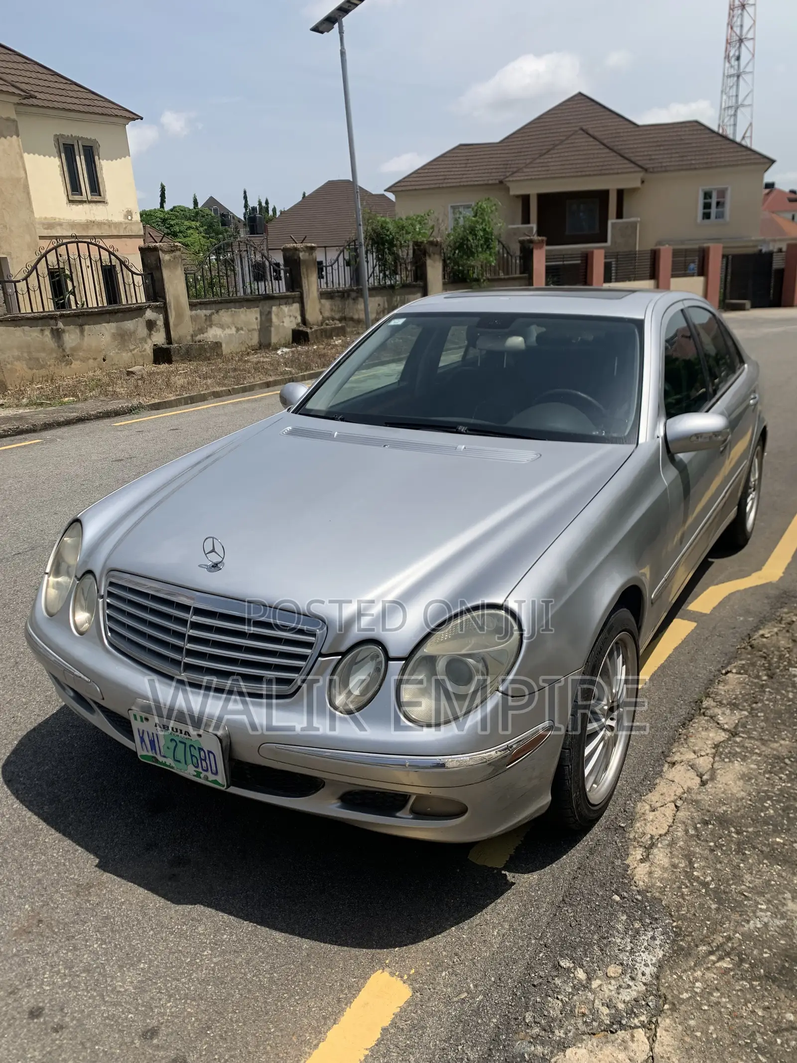 Mercedes-Benz E350 2008 Silver