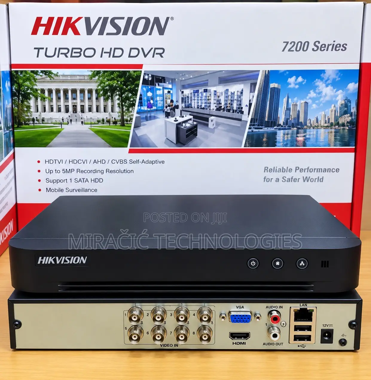 8 Channel DVR Hikvision