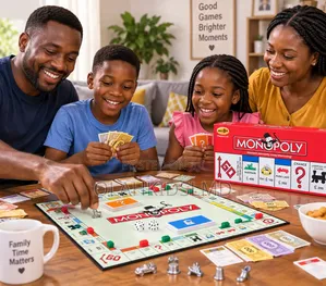 Classic Monopoly Board Game for Family and Friends