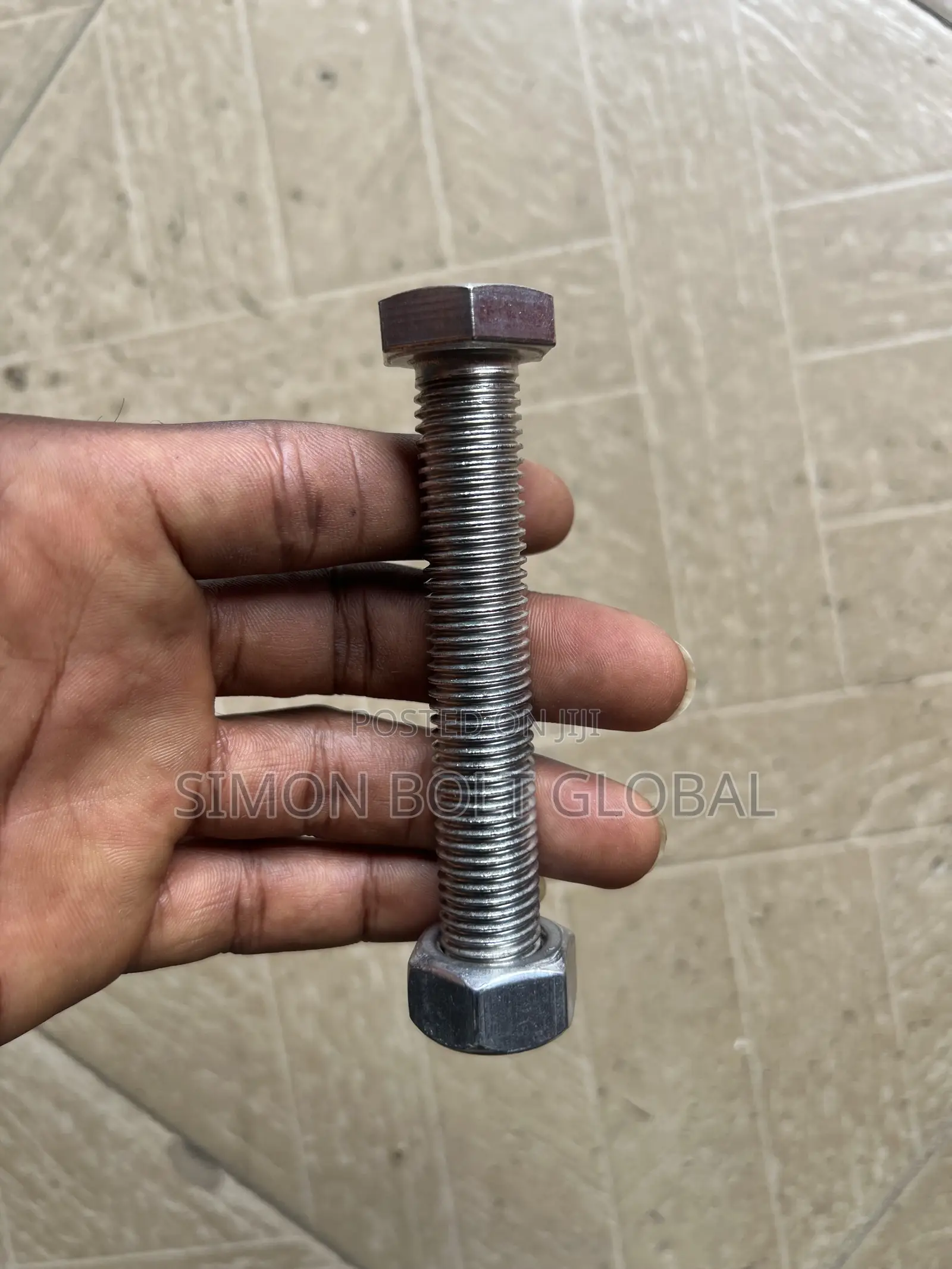 M16x100 304 Stainless Steel