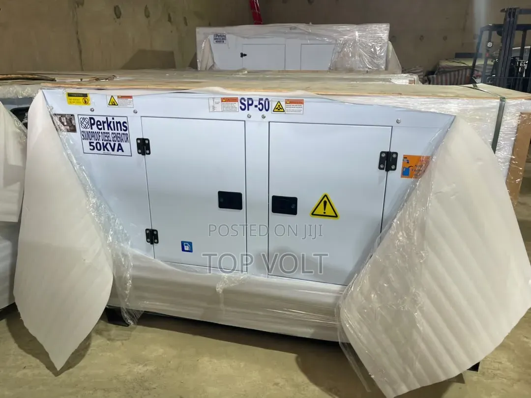 50KVA Diesel Generator With Soundproof Canopy