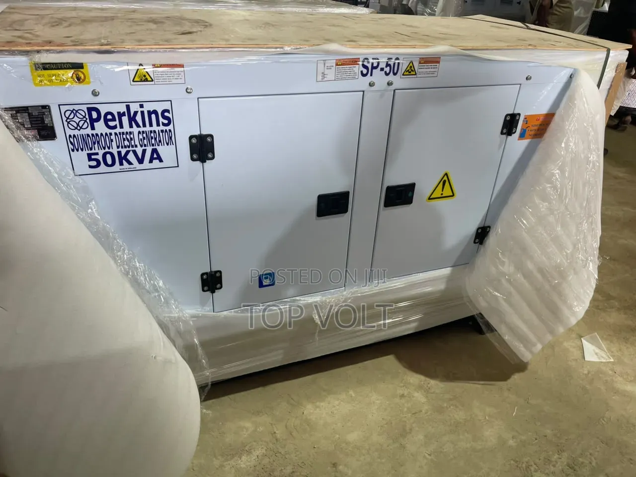 50KVA Diesel Generator With Soundproof Canopy
