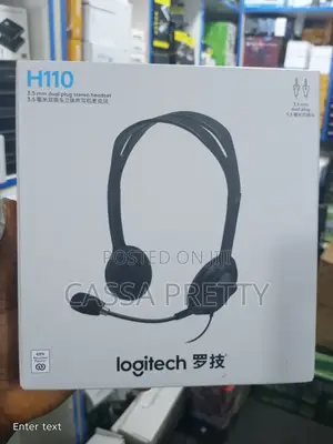 Logitech H111 3.5mm Stereo Headset With Noise-Cancelling Mic