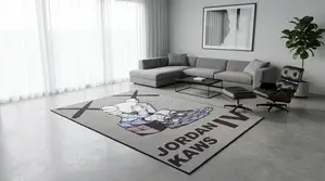 3d Center Rug- 4by6ft, 5by7ft