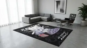 3d Center Rug- 4by6ft, 5by7ft