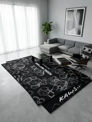 3d Center Rug- 4by6ft, 5by7ft