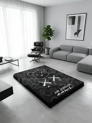 3d Center Rug- 4by6ft, 5by7ft