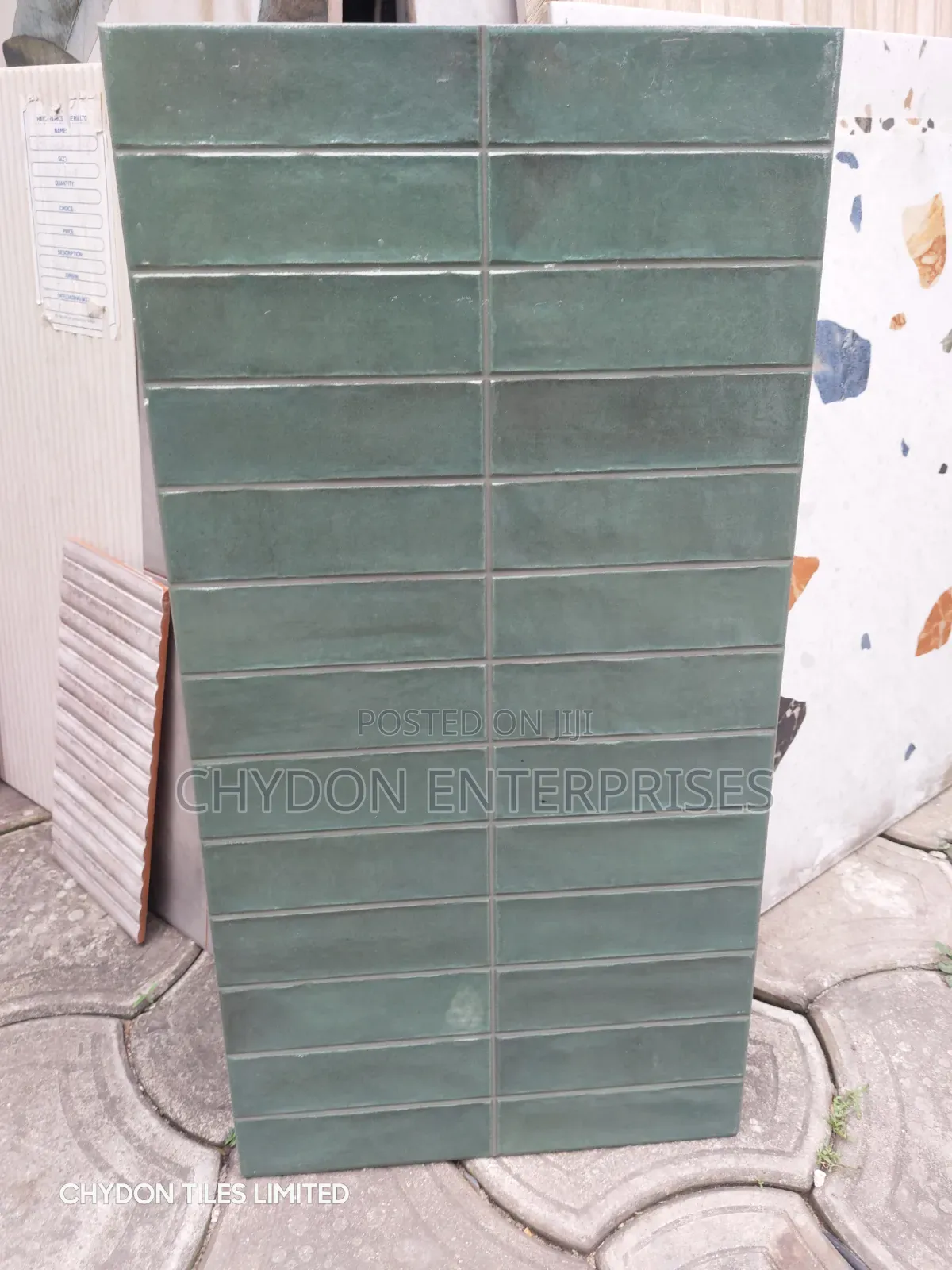 Green Wall Tiles 32by62 Spanish